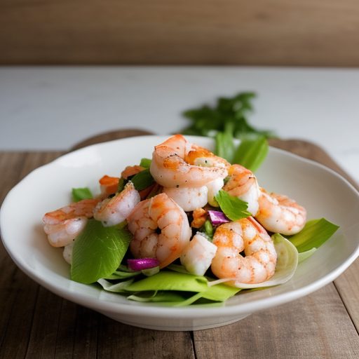 Gingered Shrimp Salad recipe image