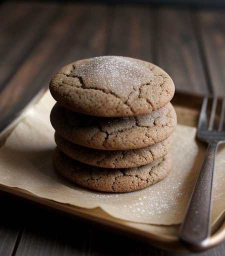 Gingersnap Cookies recipe image