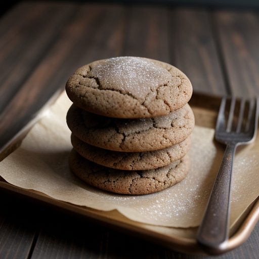 Gingersnap Cookies recipe image