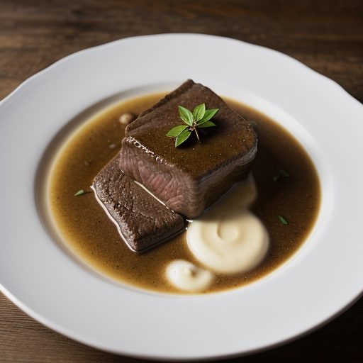 Glace Beef La Louisanne recipe image