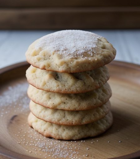 Glazed Almond Cookies recipe image
