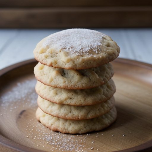 Glazed Almond Cookies recipe image