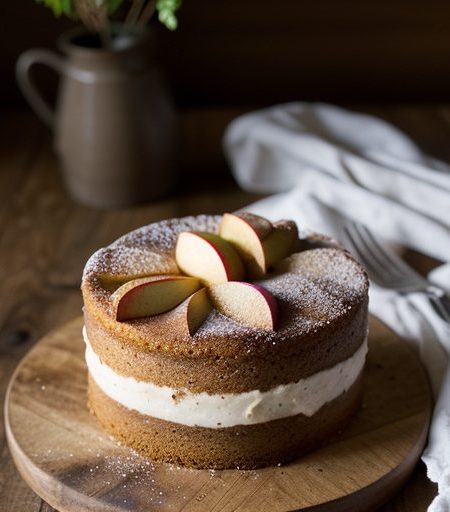 Glazed Apple Cake recipe image