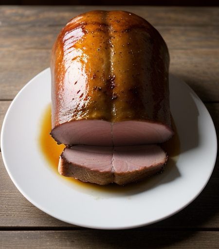 Glazed Baked Ham recipe image