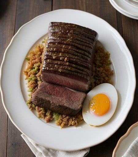 Glazed Beef Loaf recipe image