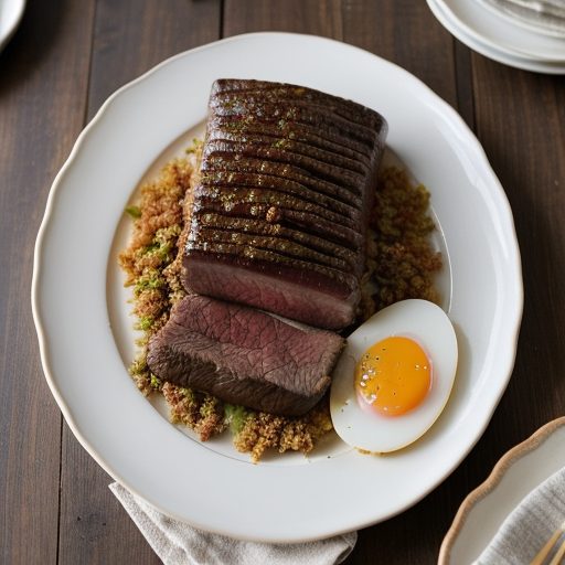 Glazed Beef Loaf recipe image