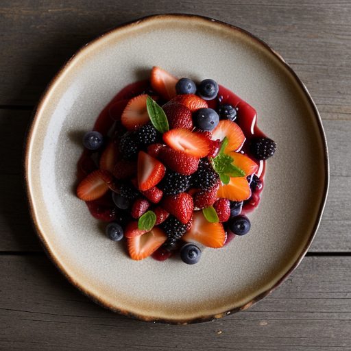 Glazed Berries recipe image