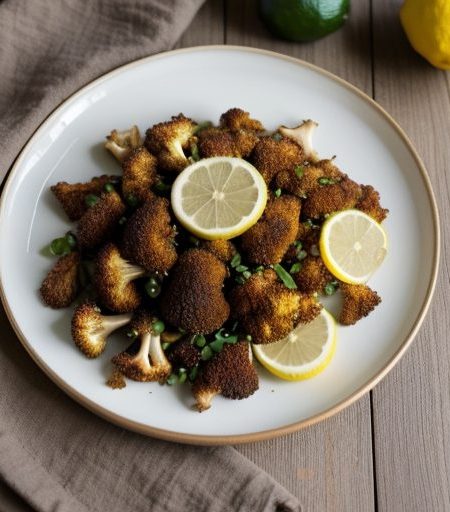 Glazed Cauliflower With Ginger recipe image