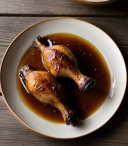Glazed Chicken Drumsticks recipe image