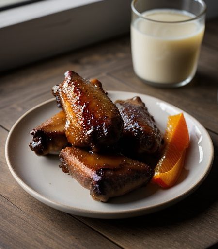 Glazed Chicken Wings recipe image