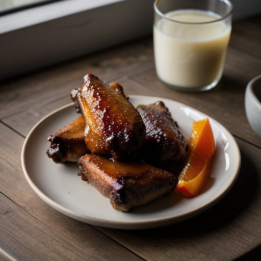 Glazed Chicken Wings recipe image