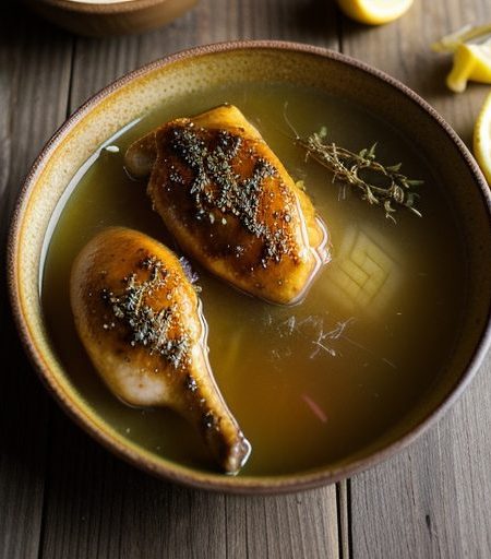 Glazed Chicken With Lemon Relish recipe image