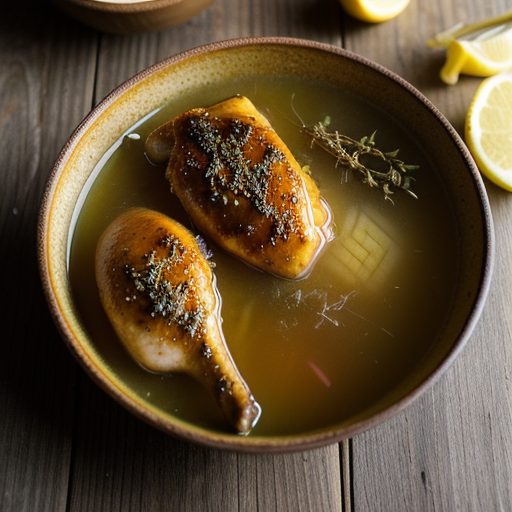 Glazed Chicken With Lemon Relish recipe image