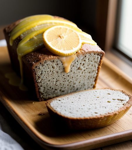 Glazed Citrus Bran Loaf recipe image