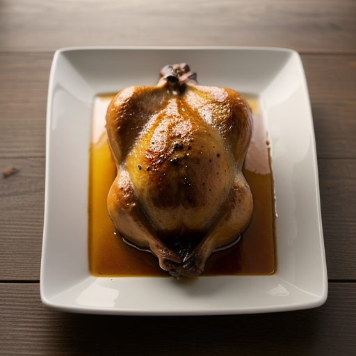 Glazed Cornish Hen recipe image