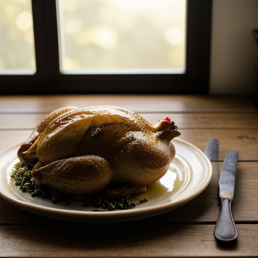 Glazed Cornish Hens recipe image