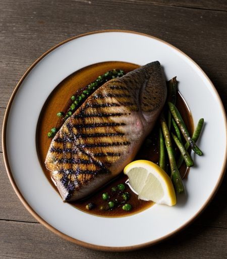 Glazed Grilled Trout recipe image