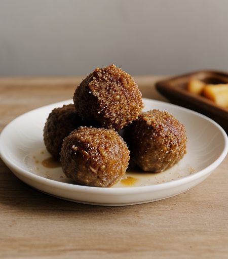 Glazed Ham Balls recipe image