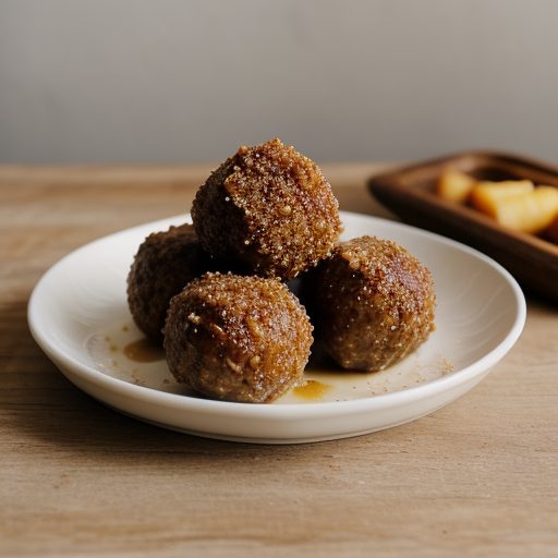 Glazed Ham Balls recipe image