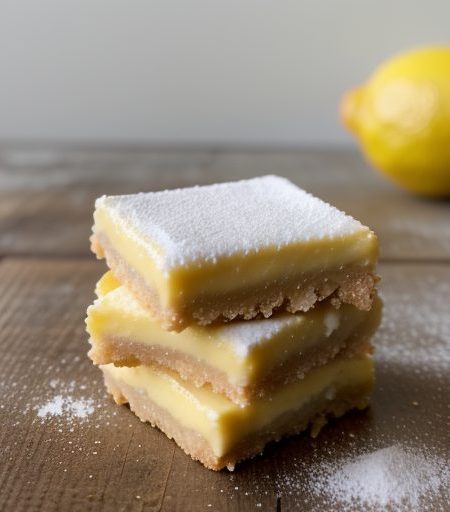 Glazed Lemon Bars ( 2 Points recipe image