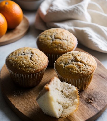 Glazed Orange Muffins recipe image