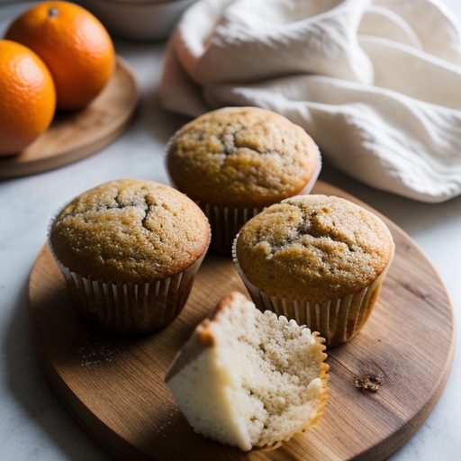 Glazed Orange Muffins recipe image