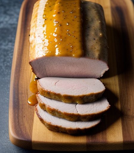 Glazed Pork Loin Roast recipe image