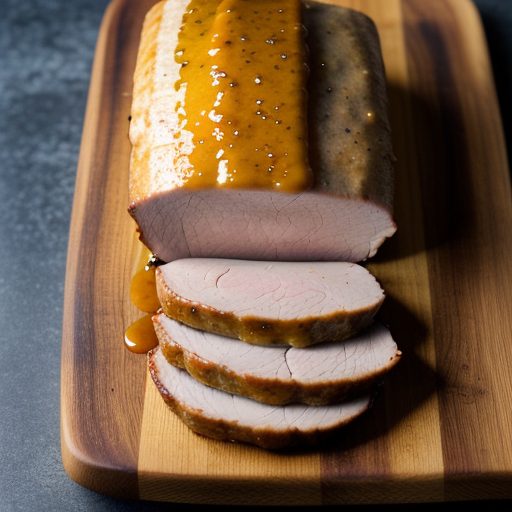 Glazed Pork Loin Roast recipe image