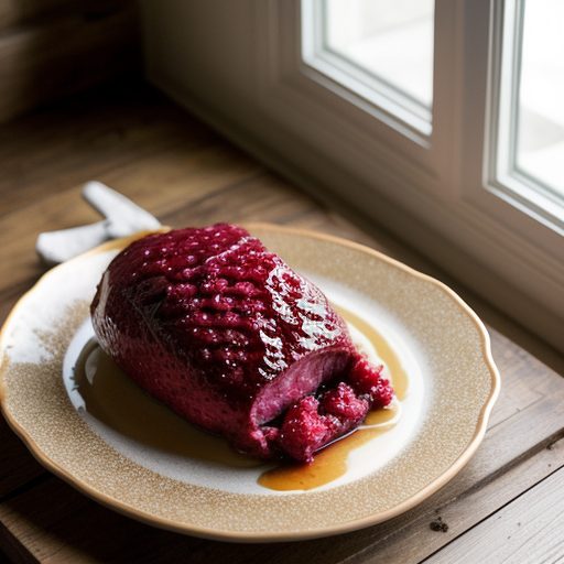 Glazed Raspberry Orange Turkey Breast recipe image