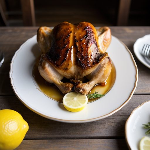 Glazed Roast Chicken recipe image