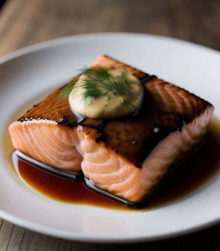 Glazed Salmon recipe image