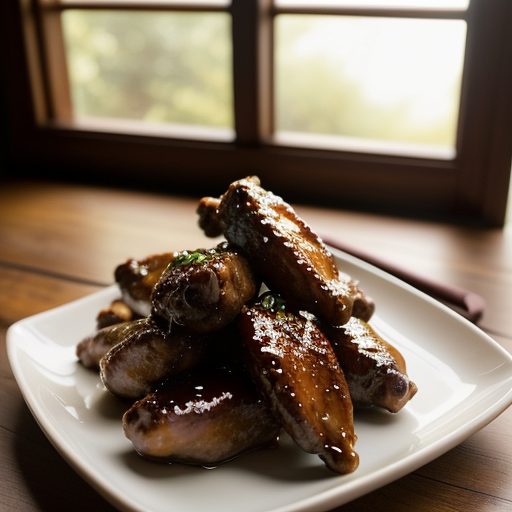Glazed Shoyu Chicken Wings Fbfj97 A recipe image