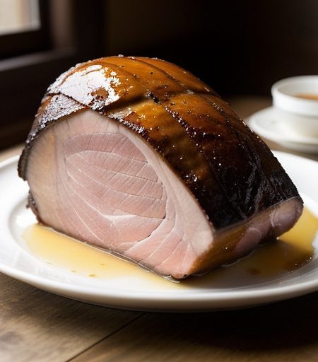Glazed Smoked Ham recipe image