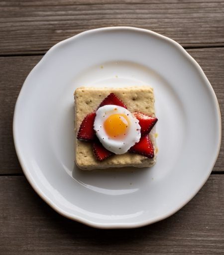 Glazed Strawberry Yogurt Squares* recipe image
