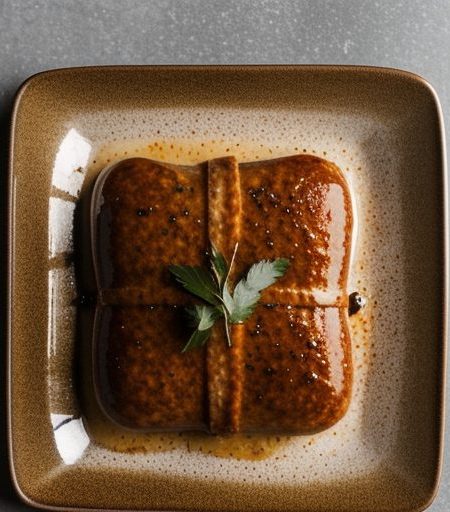 Glazed Turkey Sausage Squares recipe image