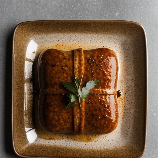 Glazed Turkey Sausage Squares recipe image