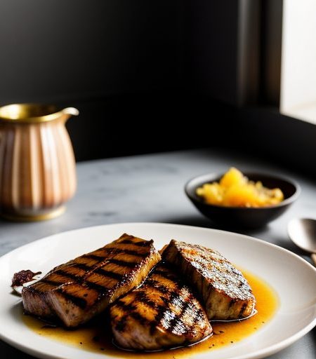 Glazed Turkey Steaks recipe image