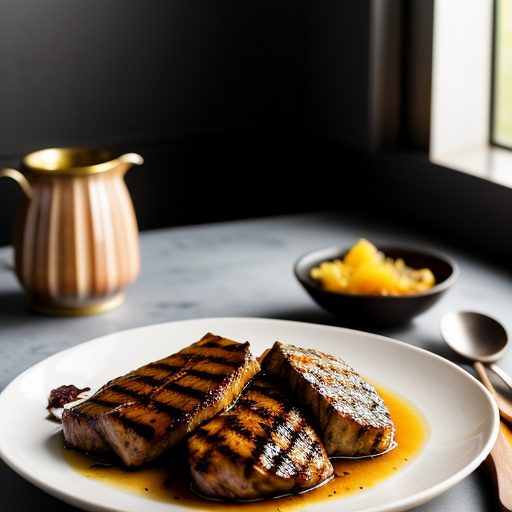 Glazed Turkey Steaks recipe image