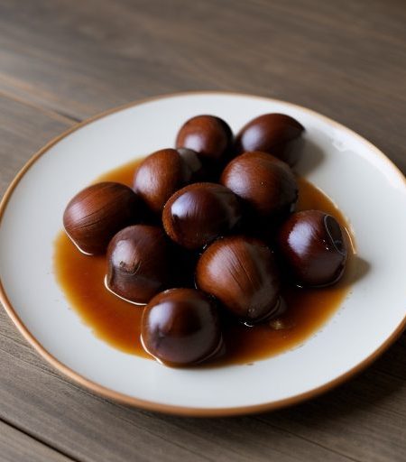 Glazed Water Chestnuts recipe image