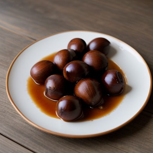 Glazed Water Chestnuts recipe image