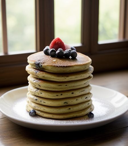 Gluten Free Blender Pancakes recipe image
