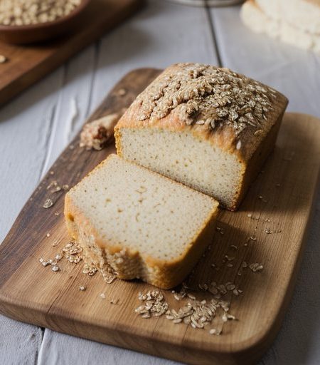 Gluten Free Steamed Apricot Bread recipe image