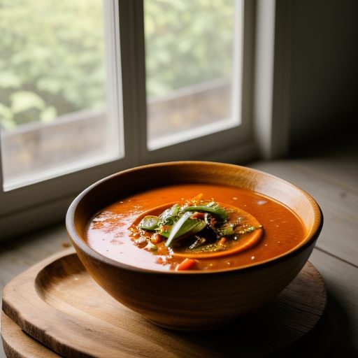 Goan Ginger-Scented Tomato & Cabbage Soup recipe image