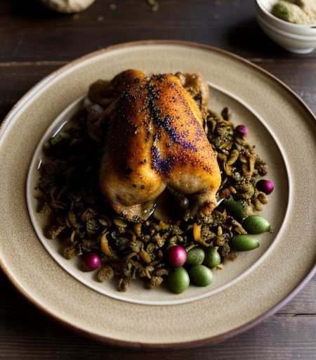 Goan Style Chicken With Roasted Coconut recipe image
