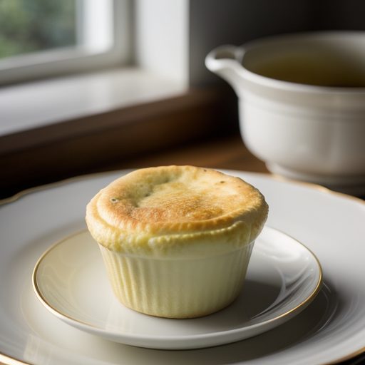 Goat Cheese Souffle recipe image