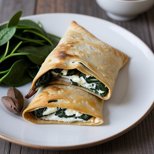 Goat Cheese & Spinach Turnovers recipe image