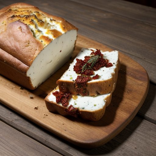 Goat Cheese With Sun-Dried Tomatoes & Rosem recipe image