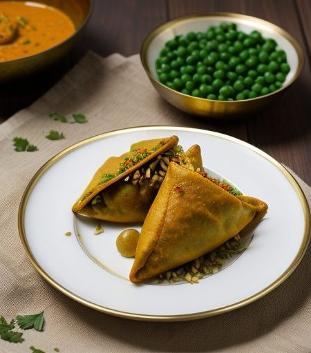 Gobhi Samosa (Cauliflower Pastry recipe image