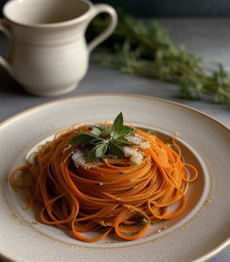 Golden 24 Carrot Pasta recipe image