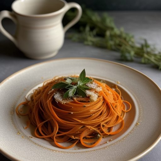 Golden 24 Carrot Pasta recipe image